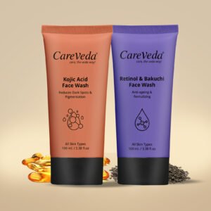 Skin Radiance Combo – Kojic Acid, Retinol & Bakuchi Face Wash (Set of 2)