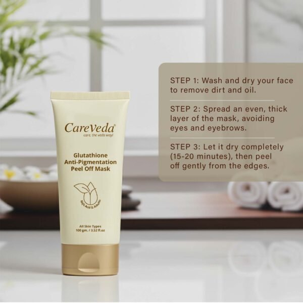glutathione anti pigment cream Glutathione Anti-Pigmentation Peel off Mask Enriched with Kojic Acid &  Arbutin 100gm – careveda.co