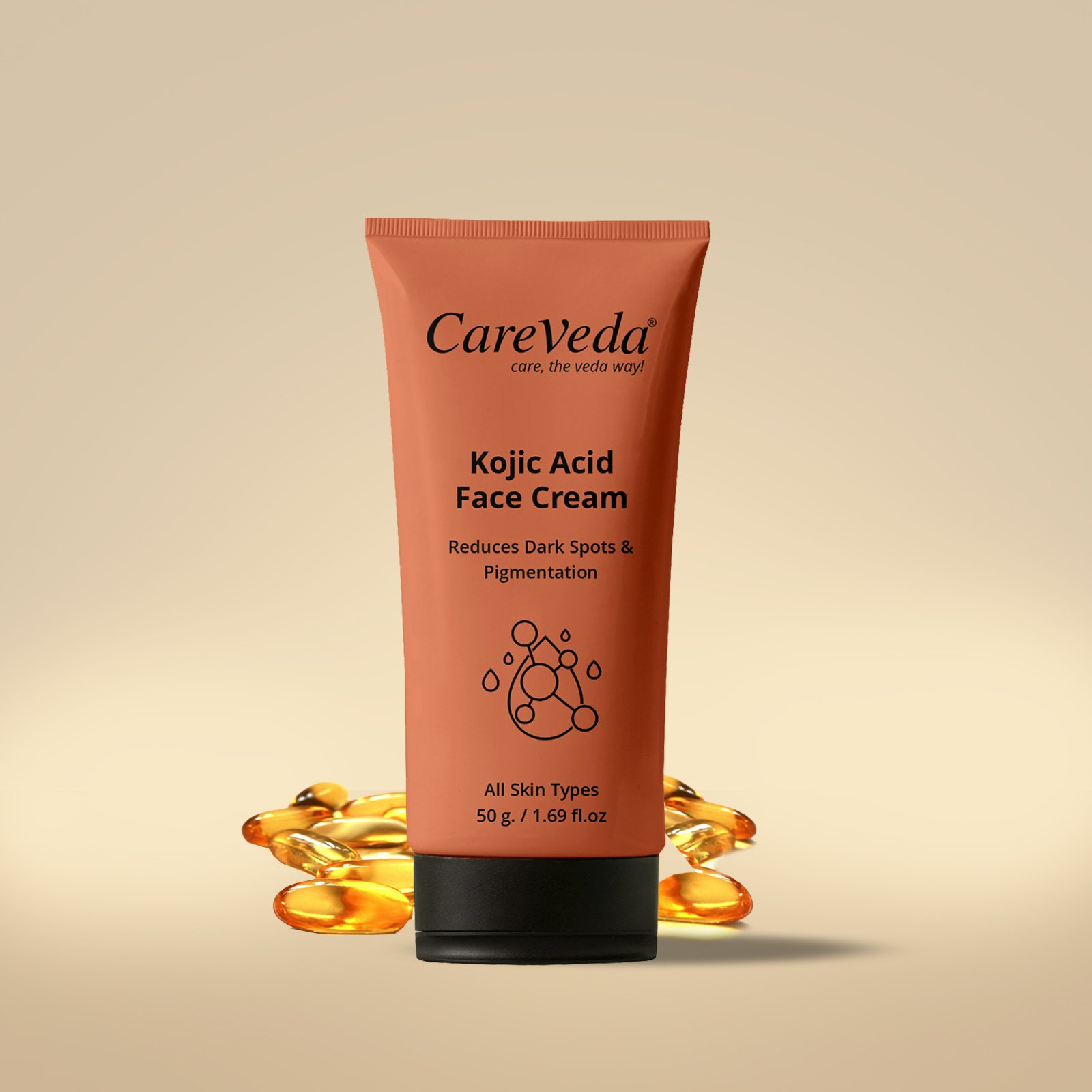 Kojic Acid Face Cream For Reduces Dark Spots & Pigmentation Suitable For All Skin Types 50gm